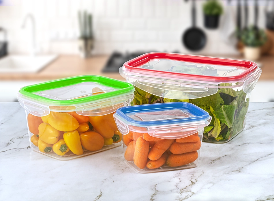 Hermético de Plástico con Broches Plus 570 ml a Prueba de Fugas, Cierre Hermético, Libre de BPA | Torosqui - Image 8