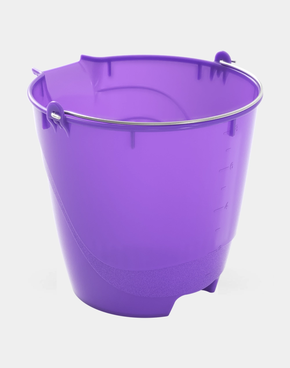 Cubeta Flexible de Plástico 8 L con Pico y Asa Metálica, Uso Rudo, Hecha en México | Torosqui - Image 2