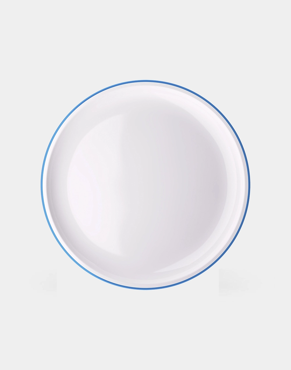 Plato Trinche de Plástico Bi-Color para Comidas y Reuniones, Libre de BPA | Torosqui - Image 2