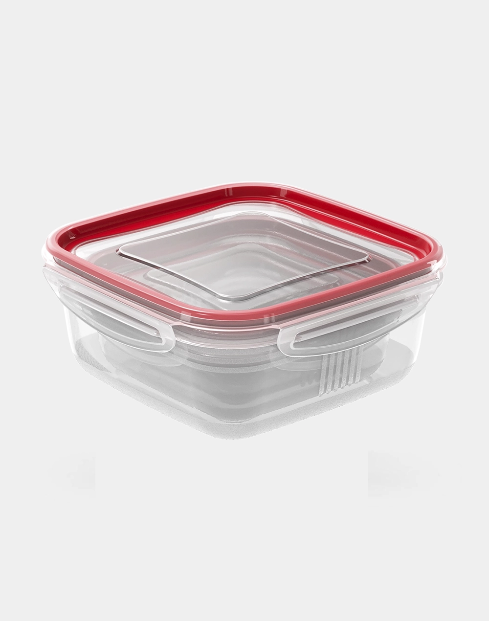 Hermético Bicolor Pro Cuadrado 1.25 L Contenedor Hermético Apilable | Torosqui - Image 2