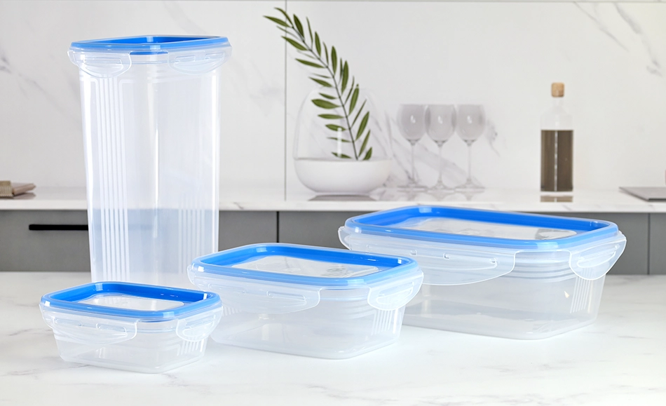 Hermético de Plástico Bi-Color Rectangular 270 ml para Alimentos, Cierre Hermético Libre de BPA | Torosqui - Image 4