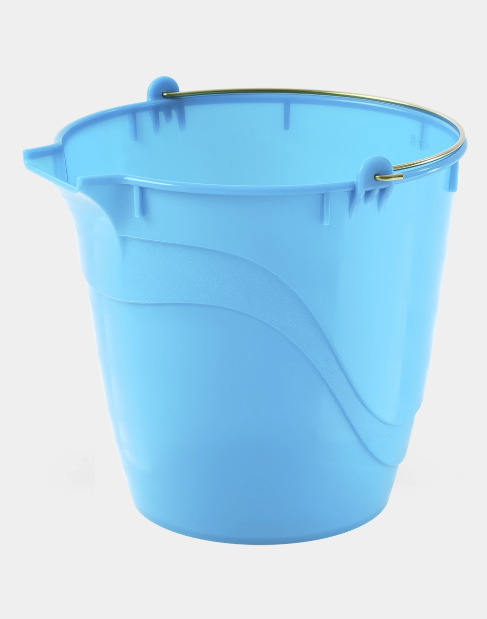 Cubeta Flexible de Plástico 8 L con Pico y Asa Metálica, Uso Rudo, Hecha en México | Torosqui - Image 8