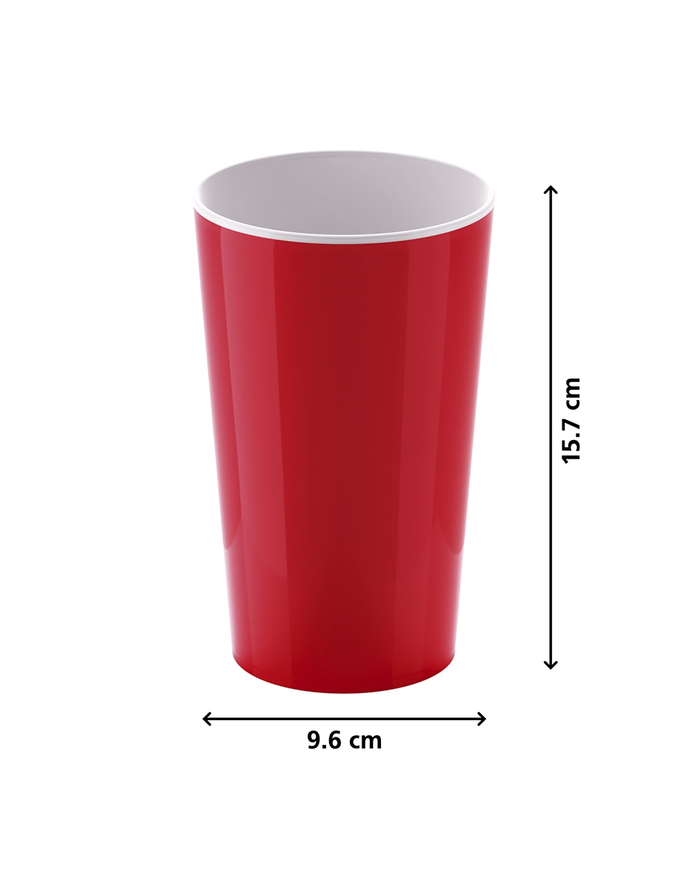 Vaso de Plástico Bi-Color 750 ml para Fiestas y Uso Diario, Libre de BPA, Apto para Microondas y Lavavajillas | Torosqui - Image 5