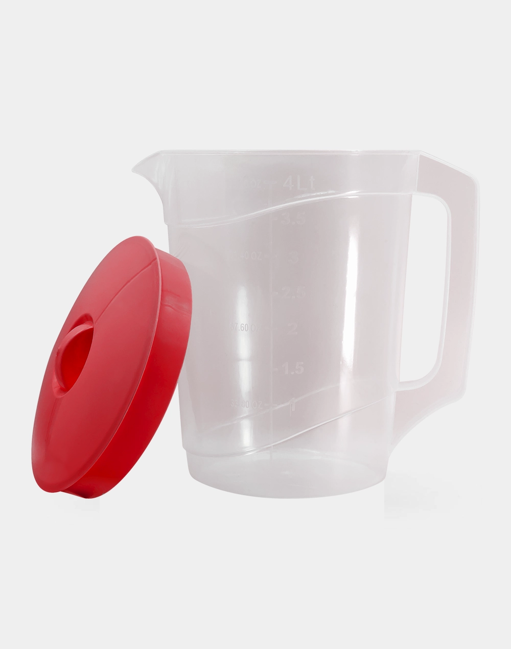 Jarra de Plástico 4 L con Tapa de 3 Posiciones y Graduación, Libre de BPA | Torosqui - Image 7