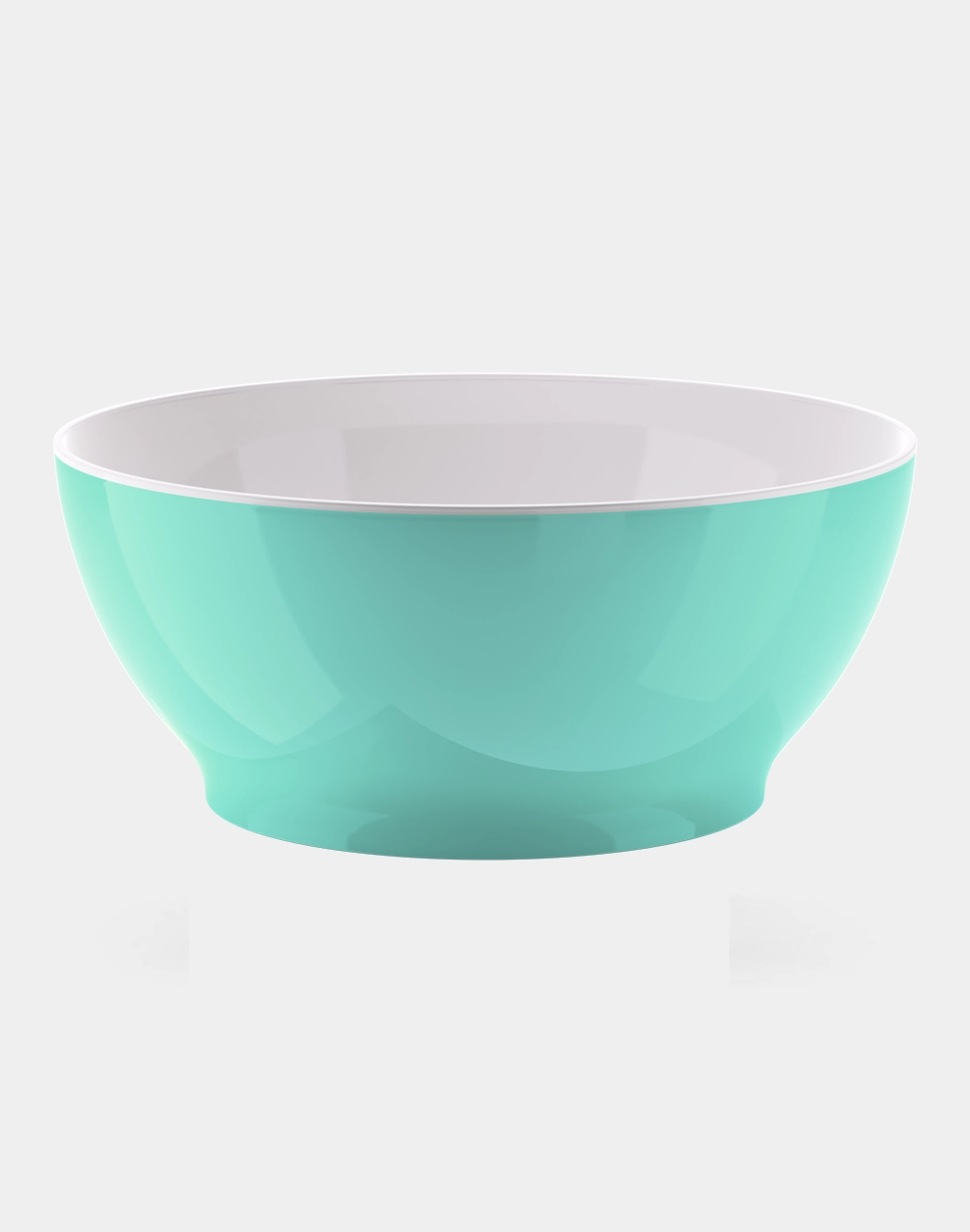 Ensaladera de Plástico Bi-Color 4 L para Ensaladas y Botanas, Libre de BPA, Apta para Microondas y Lavavajillas | Torosqui - Image 5