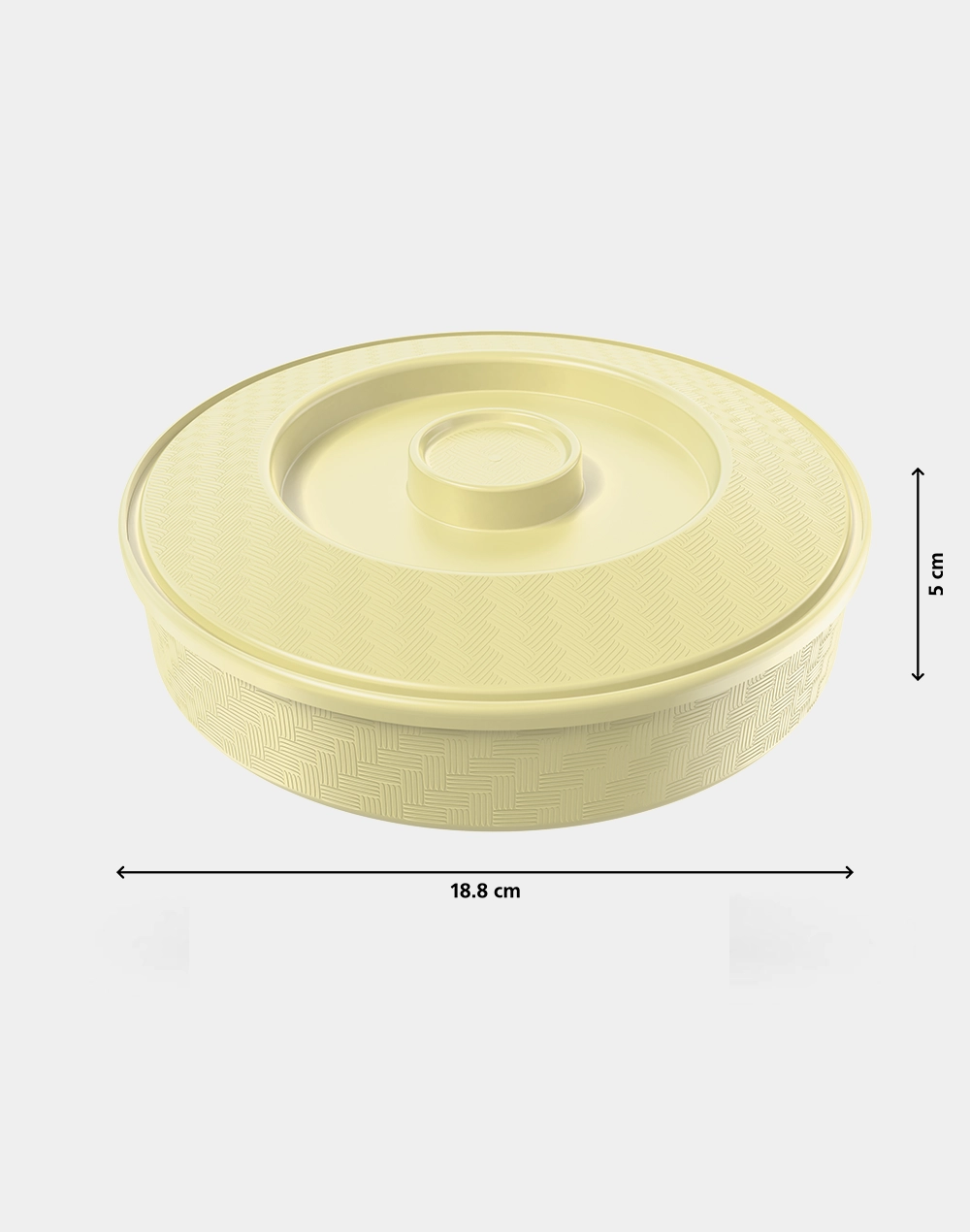 Tortillero de Plástico con Apariencia Tejida, Apto para Microondas, libre de BPA | Torosqui - Image 3