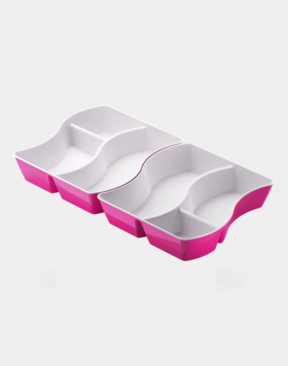 Botanero de Plástico Bi-Color para Fiestas y Reuniones, Libre de BPA, apto para Microondas y Lavavajillas | Torosqui - Image 6