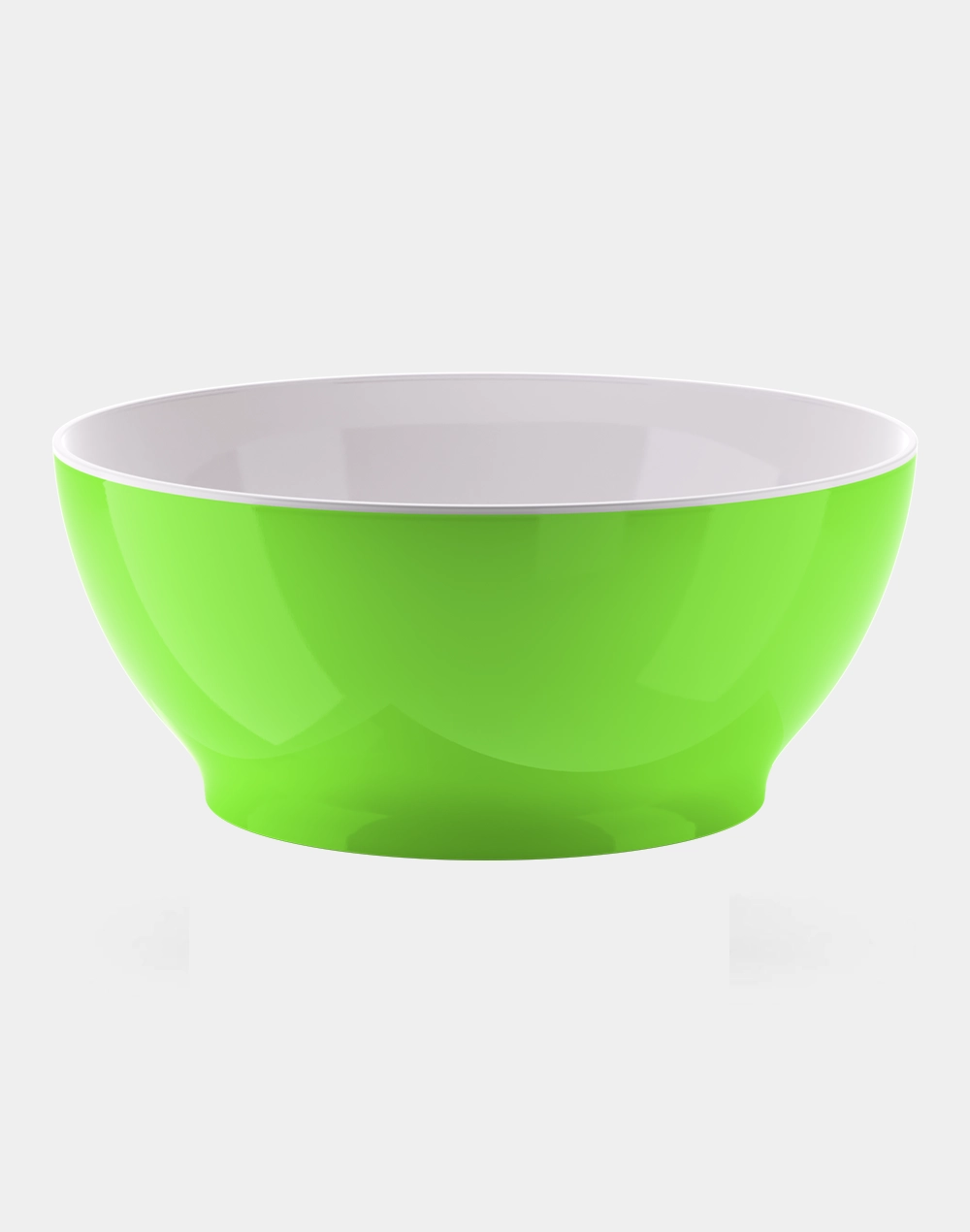 Ensaladera de Plástico Bi-Color 4 L para Ensaladas y Botanas, Libre de BPA, Apta para Microondas y Lavavajillas | Torosqui - Image 2