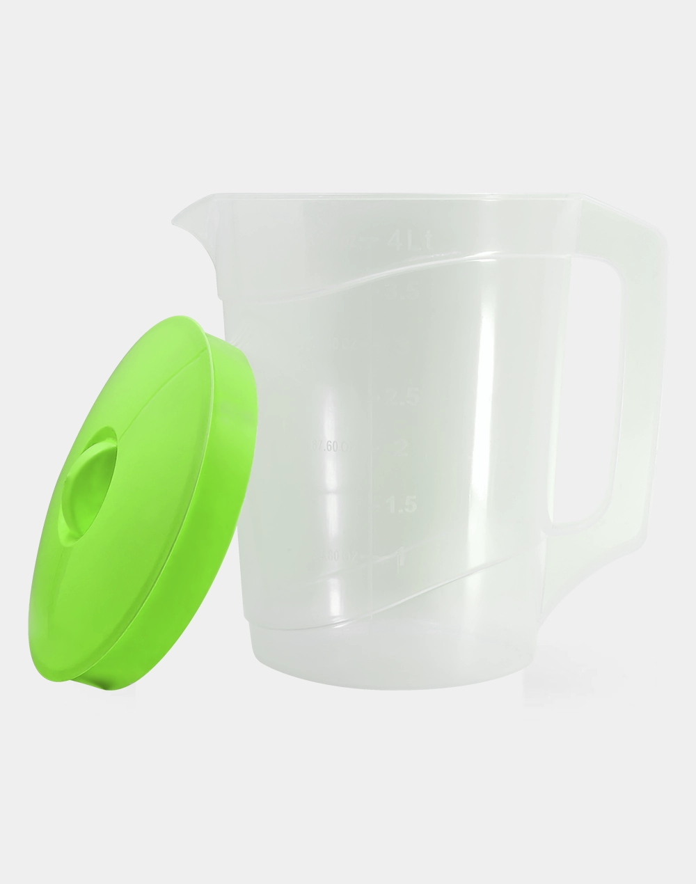 Jarra de Plástico 4 L con Tapa de 3 Posiciones y Graduación, Libre de BPA | Torosqui - Image 10