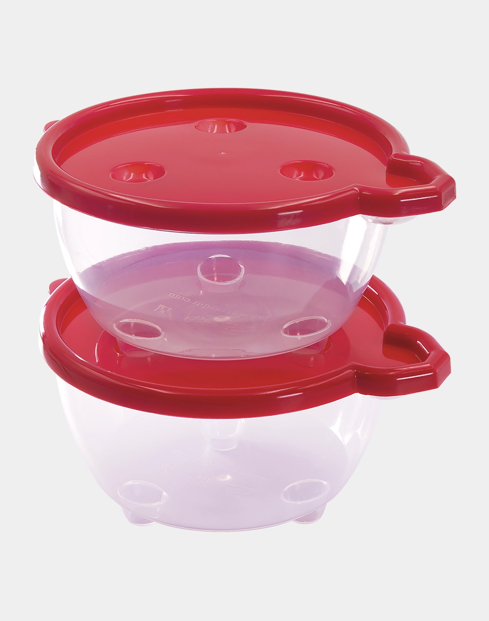 Salsera de Plástico Transparente con Tapa Hermética 500 ml (2 Pack), Apilable y Resistente | Torosqui - Image 2