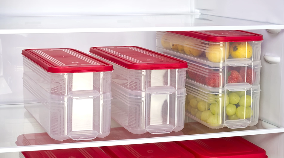 Organizador Hermético Apilable Organismart 3 Niveles 5 L, Contenedores Intercambiables, Plástico Resistente | Torosqui - Image 3