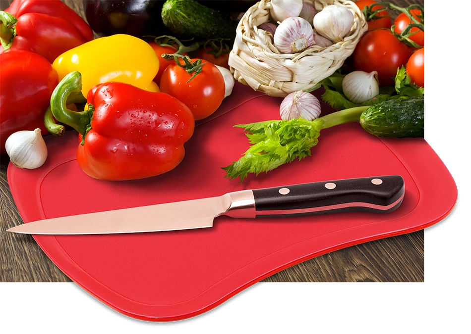 Tabla para Picar Chica de Plástico, Reversible, Libre de BPA, Apta para Lavavajillas, Ideal para Picnics y Campamentos | Torosqui - Image 8